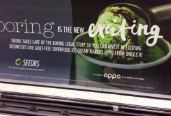 Spot Seedrs on the Tube or Overground and receive £10 to invest