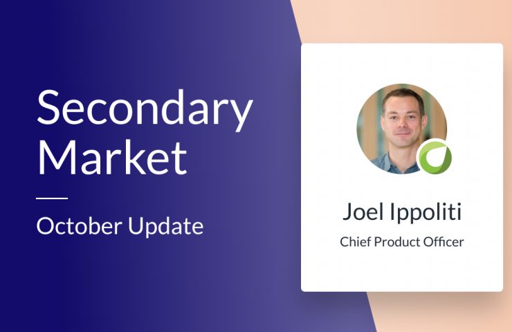 Secondary Market – October Update