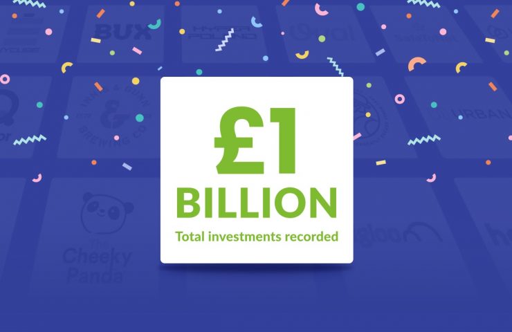 Seedrs hits £1bn in total recorded investments!