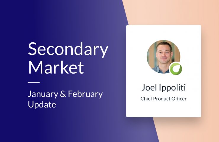 Secondary Market – Jan/Feb 2021 update